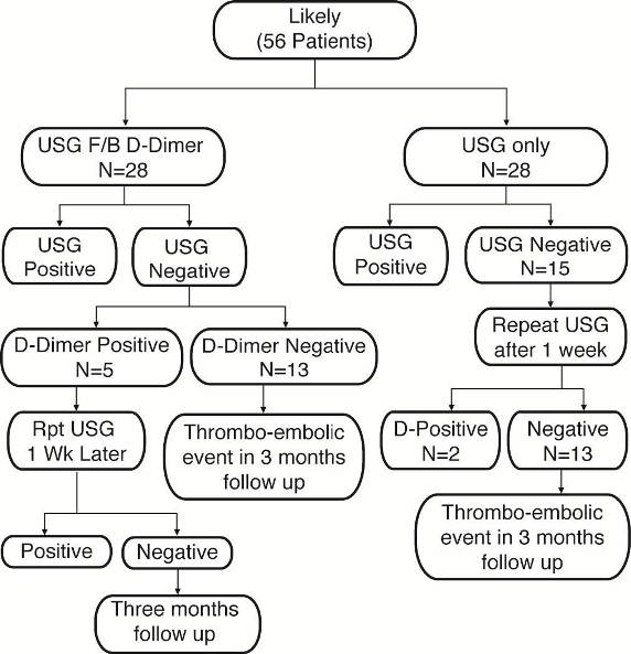 D Dimer Results Chart