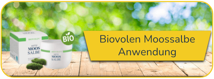 Biovolen Moossalbe Anwendung