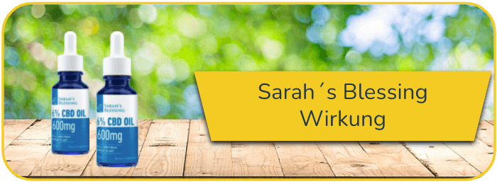 Sarah´s Blessing Wirkung