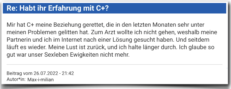 C Plus Erfahrungen Bewertung Erfahrungsbericht CPlus