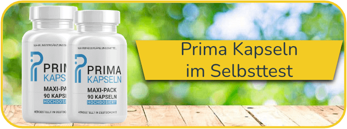 Prima Kapseln Test Selbsttest