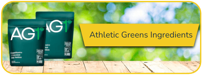 Athletic Greens Ingredients