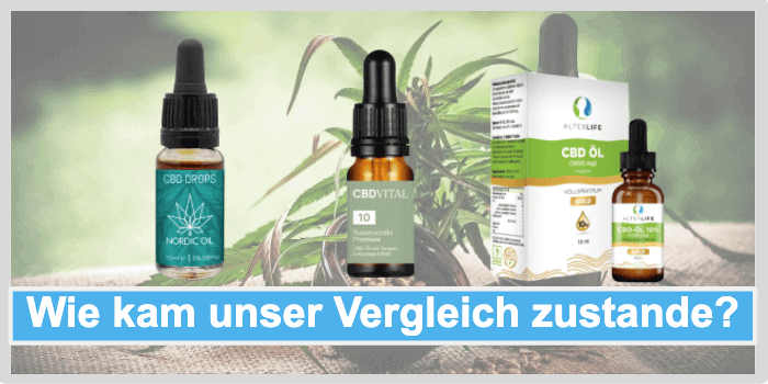 CBD Oel Test Vergleich