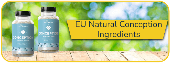 EU Natural Conception Ingredients