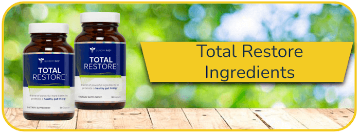 Total Restore Ingredients