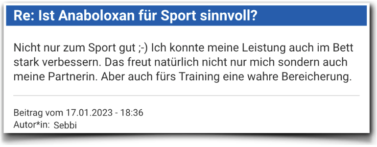 Anaboloxan Erfahrungen Bewertung Erfahrungsbericht Anaboloxan