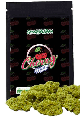 Cannabuben HHC Blueten Cherry Haze Abbild Tabelle