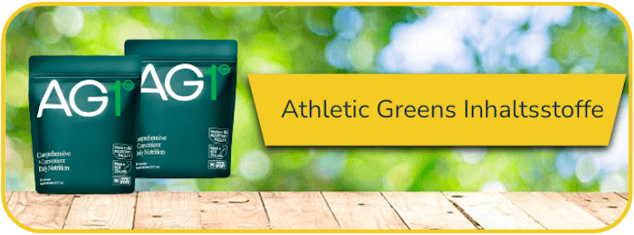 Athletic Greens Inhaltsstoffe