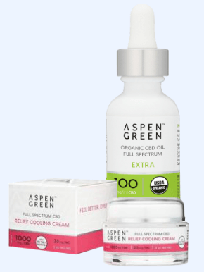 Aspen Green CBD Review image table