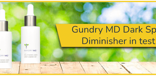 Gundry MD Dark Spot Diminisher in test