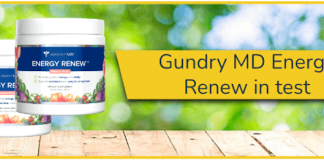 Gundry MD Energy Renew in test