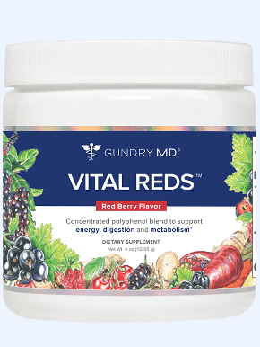 Gundry MD Vital Reds image table