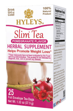 Hyleys Slim Tea image table