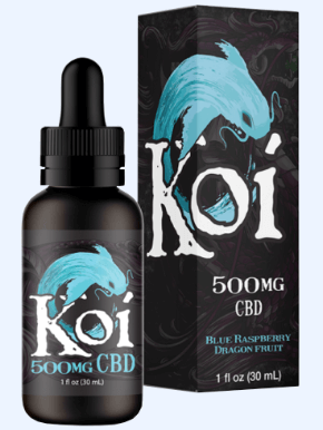 Koi CBD Vape Juice image table