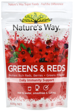 Nature’s Way Super Reds image table