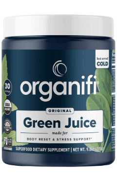 Organifi Green Juice image table