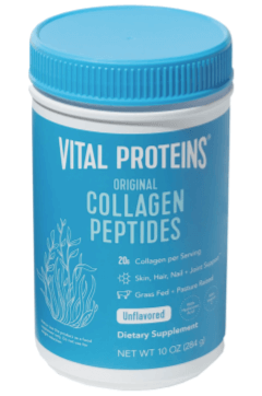 Persona Vital Proteins Collagen Peptides image table