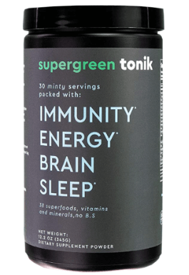 SuperGreen Tonik image table