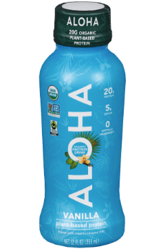 ALOHA Protein Drink image table