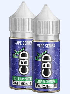 Blue Raspberry CBD Vape Pen CBDfx review image table