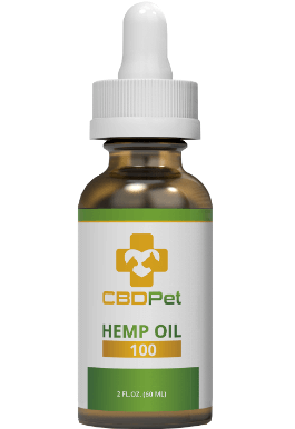 CBDPure Pet Hemp Oil image table