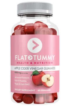Flat Tummy Apple Cider Vinegar Gummies image table