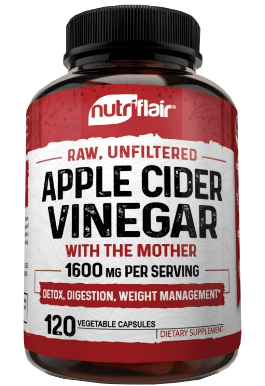 NutriFlair ACV Capsules image table