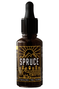 Spruce CBD Koi Review image table