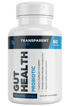 Transparent Labs Gut Health Probiotic Men image table