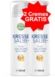 biovana kressesalbe Abbild Tabelle
