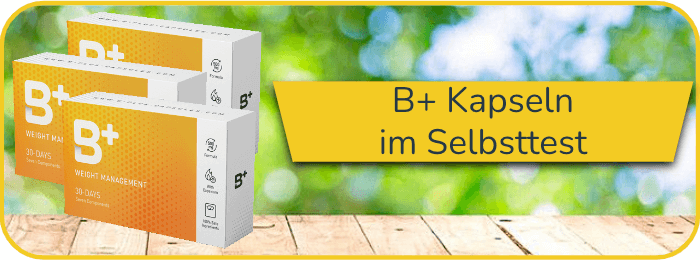 B Plus Kapseln Test Selbsttest