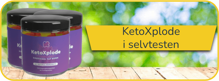 KetoXplode Gummies KetoXplode Gummies Test Selvtest