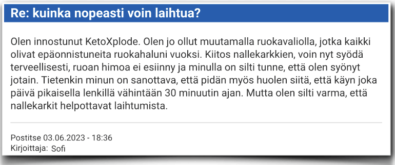 KetoXplode Kokemus Kenttaeraportti Arviointi KetoXplode Gummies