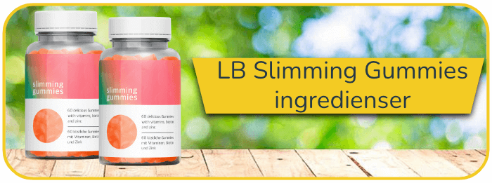 Slimming Gummies LB ingredienser