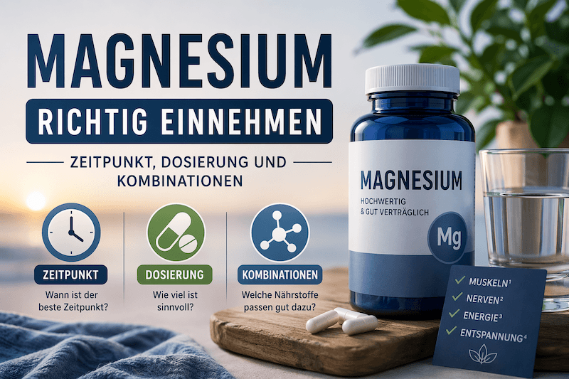 Magnesium richtig einnehmen